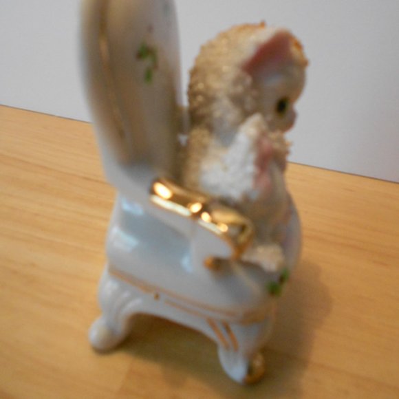 Vtg. Cat Spaghetti Sugar Japan Figurine - Picture 4 of 7